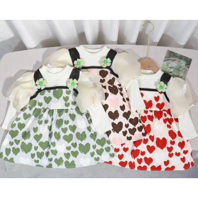 PAKET DRESS HEARTFELT LOVELY TINY 12 PCS (PRE ORDER)